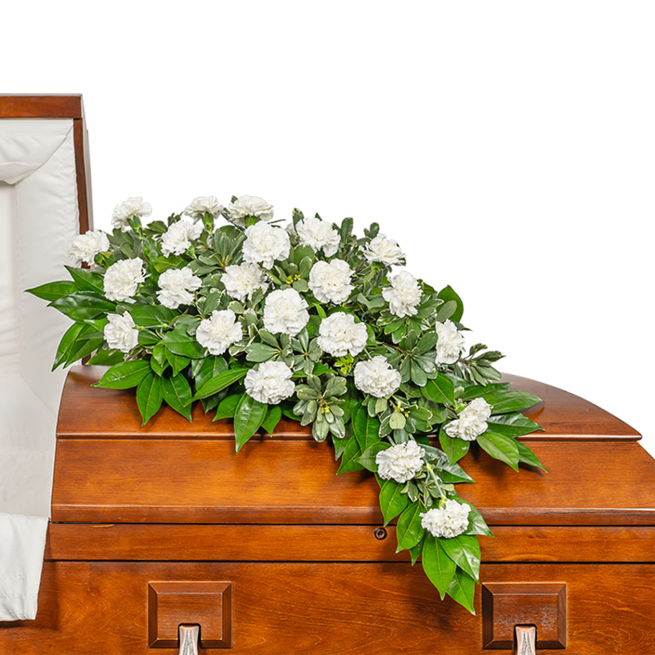 Wings of Peace Casket Spray