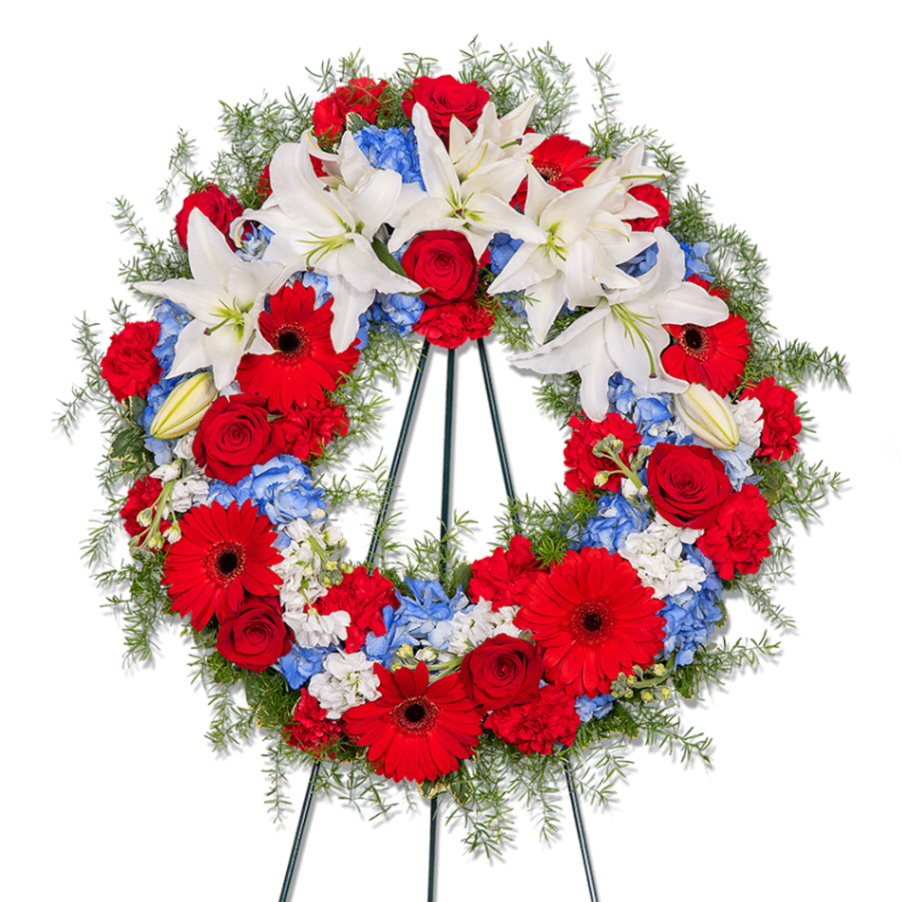 Stars and Stripes Forever Wreath