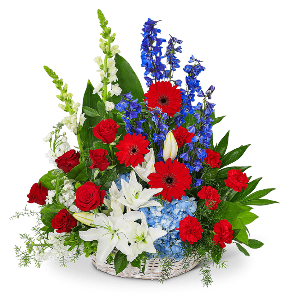 Stars and Stripes Forever Basket