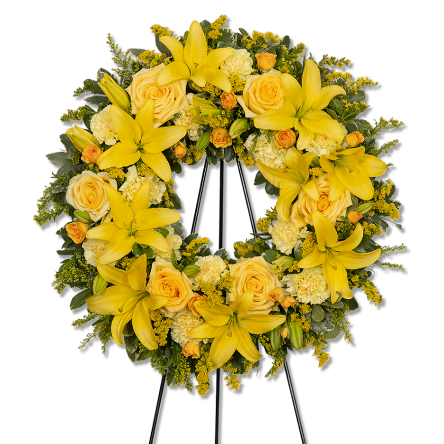 Radiant Remembrance Wreath