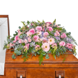 Glorious Garden Casket Spray