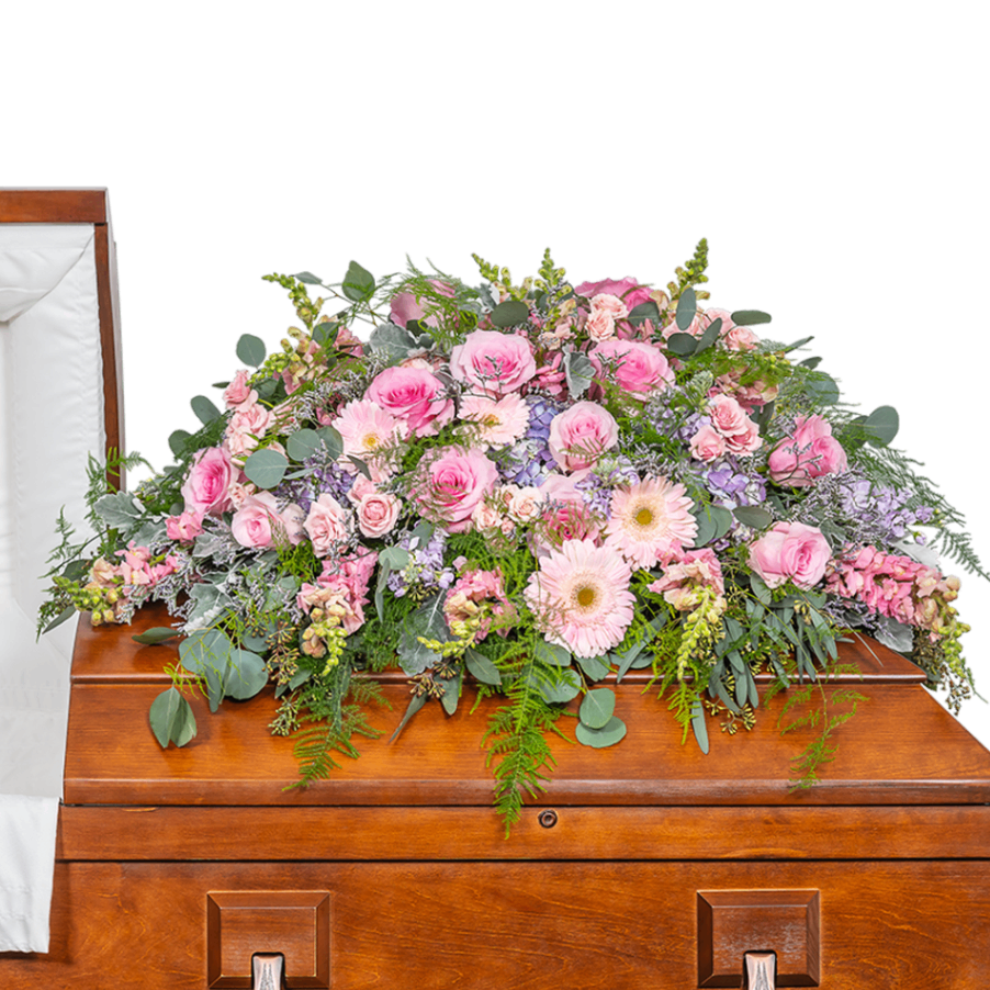 Glorious Garden Casket Spray