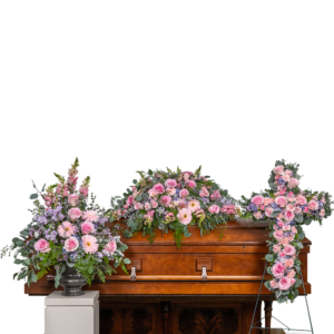 Glorious Garden Trio with Cross