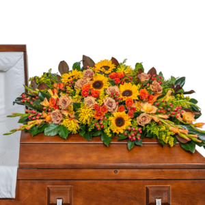 Sunset Serenade Casket Spray