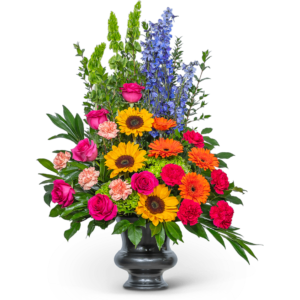 Forever Blooming Bright Urn