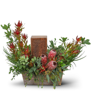 Floral Wilderness Cremation Tribute
