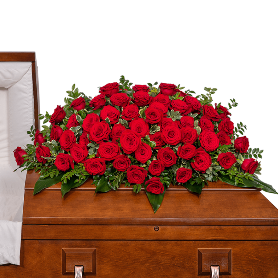50 Rose Casket Spray